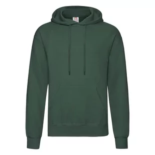 Bluza męska z kapturem Hooded Sweat Fruit of the Loom - Butelkowy zielony XL - Bluzy męskie - miniaturka - grafika 1