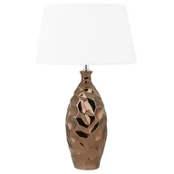 Lampy stojące - Beliani lampa stołowa złoty brąz 61 cm TORI - miniaturka - grafika 1