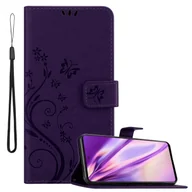 Etui i futerały do telefonów - Cadorabo pokrowiec na Samsung Galaxy A51 5G fioletowy pokrowiec ochronny pokrowiec na telefon komórkowy etui w kwiaty etui w kwiaty - miniaturka - grafika 1