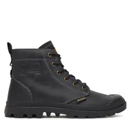 Botki damskie - Trapery Palladium Pampa Zip Lth Legacy 79502-008-M Czarny - miniaturka - grafika 1