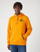 Bluzy męskie - Męska bluza nierozpinana Wrangler LOGO XL - miniaturka - grafika 1