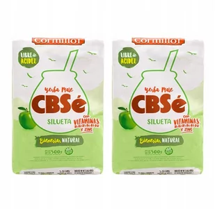 Yerba Mate Cbse Silueta 2x0,5kg FitnesS 1kg - Yerba Mate - miniaturka - grafika 1