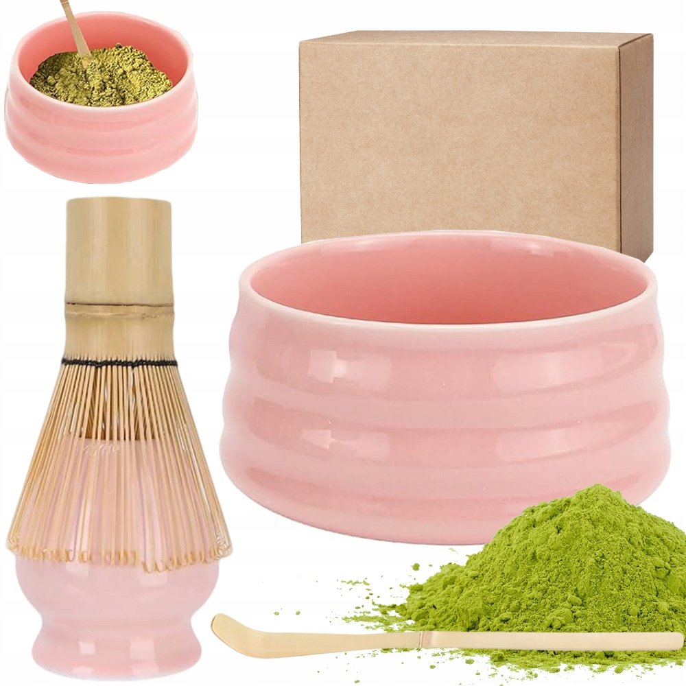 Prezentowy Do Herbaty Matcha, Miotełka Chasen Pędzel Do Herbaty Matcha 4EL.