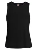 Koszulki sportowe damskie - KARI TRAA Top sportowy "Una" w kolorze czarnym - miniaturka - grafika 1