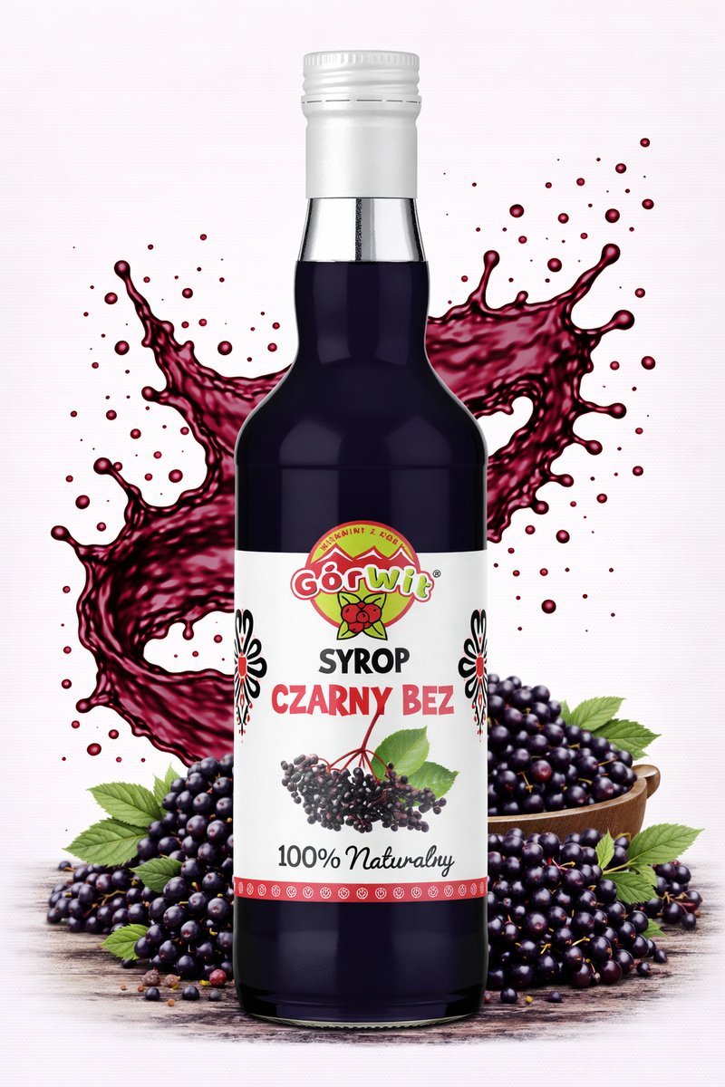SYROP Z CZARNEGO BZU 200ml
