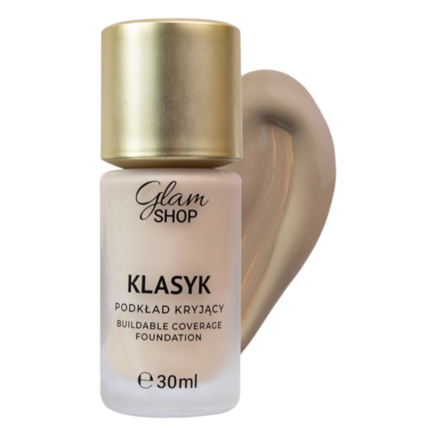 Glam Shop Podkład do twarzy Klasyk Oliwka, 3