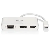 Adaptery i przejściówki - D-Link Adapter USB-C/HDMI/VGA/DisplayPort DUBV310 - miniaturka - grafika 1