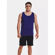 Koszulki sportowe męskie - Koszulka męska tank top UNDER ARMOUR 1328704 bez rękawów - miniaturka - grafika 1