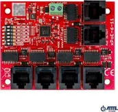 Pozostałe akcesoria sieciowe - Atte SWITCH 5-PORTOWY POE ATTE xPoE-6-11-OF 18917 - miniaturka - grafika 1