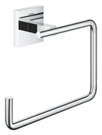Wieszaki łazienkowe - Grohe QuickFix Start Cube - Wieszak na ręcznik, chrom 40975000 - miniaturka - grafika 1