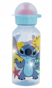 BIDON STITCH PLASTIKOWY z ustnikiem dla dziecka do szkoły przedszkola 370ml - Bidony dla dzieci - miniaturka - grafika 1
