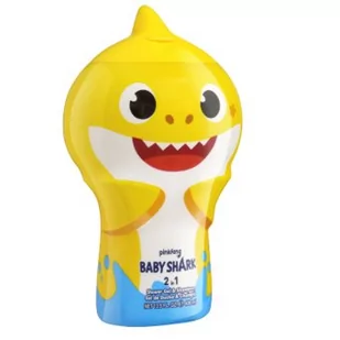 Air-Val Baby Shark 2in1 żel i szampon 400ml - Kosmetyki kąpielowe dla dzieci - miniaturka - grafika 1