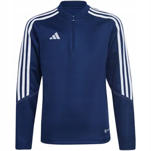 Bluza dla dzieci adidas Tiro 23 Club Training Top granatowa HZ0178 164cm - Bluzy damskie - miniaturka - grafika 1