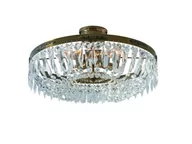 Lampy sufitowe - Markslojd CryStal Plafon Hovdala 100618 3X40W - miniaturka - grafika 1