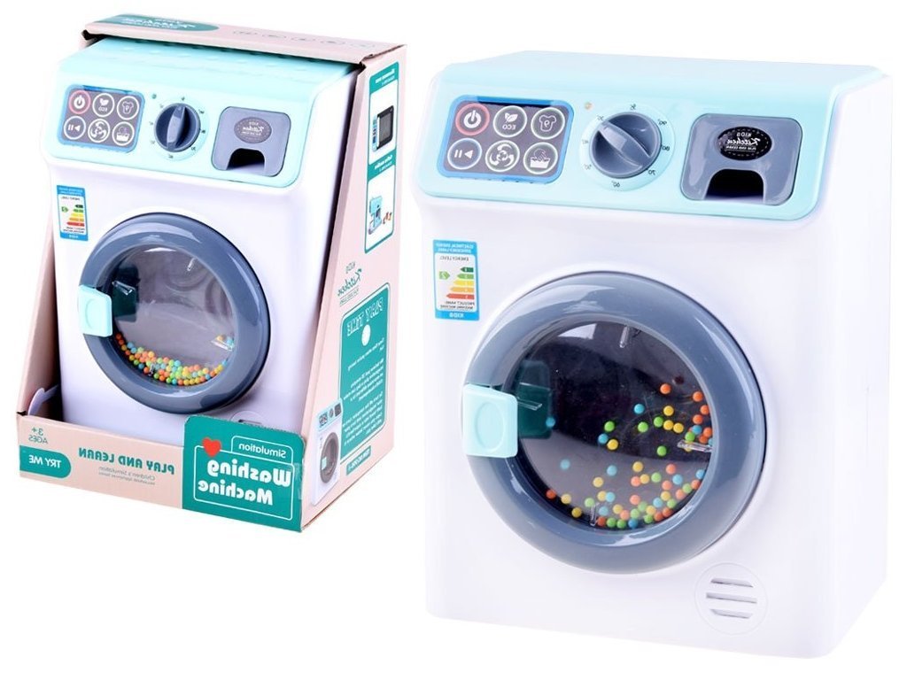 Duża dziecięca pralka z efektami dźwiękowymi i świetlnymi MyHome