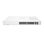 Pozostałe akcesoria sieciowe - HPE Aruba Networking Aruba Instant On 1960 24G 2XGT 2SFP+ Zarządzany L2+ Gigabit Ethernet (10/100/1000) 1U Biały - miniaturka - grafika 1