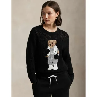POLO RALPH LAUREN Sweter Regular Fit - Swetry damskie - miniaturka - grafika 1