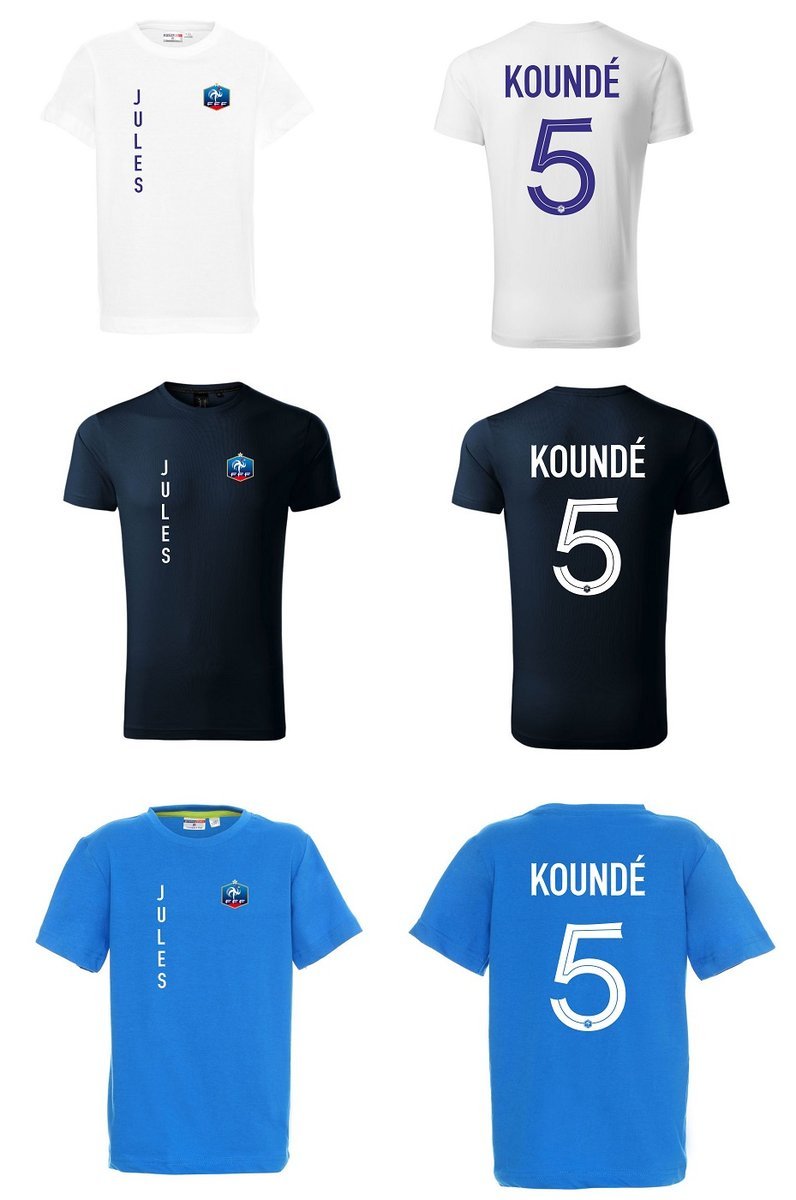 Koszulka Francja JULES KOUNDE 5 jr
