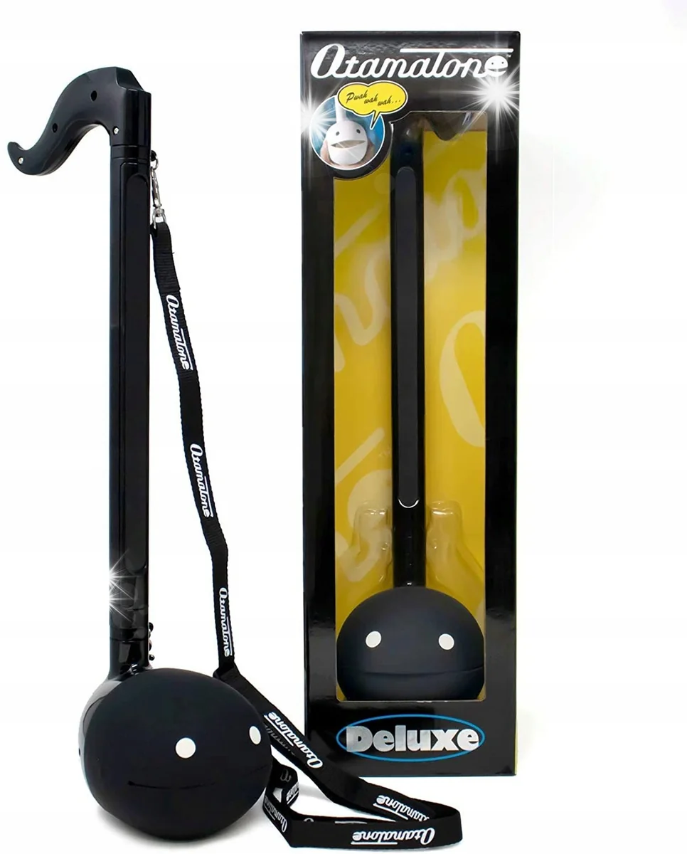 Otamatone Deluxe Czarny Instent Syntezator Maywa Denki 44 cm DUŻY XXL / Otamatone