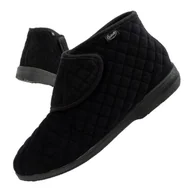 Kapcie damskie - Kapcie Scholl Lili Ankle ocieplane na rzep W F301741004 - miniaturka - grafika 1