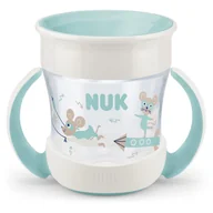 Kubki dla dzieci - NUK Magic Cup Mini kubek z uchwytami 6m+ Green 160 ml - miniaturka - grafika 1