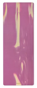 Antypoślizgowa mata do jogi PU PINK AURORA 5mm - Maty do jogi - miniaturka - grafika 1