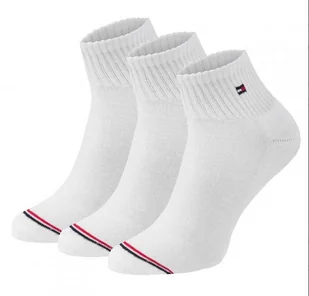 Tommy Hilfiger skarpetki białe wysokie bawełna ATV384 L - Skarpetki męskie - miniaturka - grafika 1