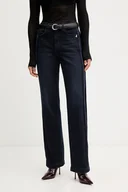 Spodnie damskie - Patrizia Pepe jeansy damskie high waist 2P1722 D131W - miniaturka - grafika 1