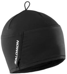 Czapki i chusty sportowe damskie - Czapka Salomon Winter Training Deep Black - grafika 1