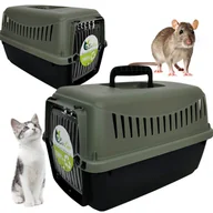 Transportery dla kotów - Transporter Dla Kota Królika Gryzoni Gipsy XS Szary - miniaturka - grafika 1