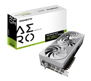 Gigabyte GeForce RTX 4080 Super AERO OC 16GB GDDR6X 256bit DLSS - Karty graficzne - miniaturka - grafika 1