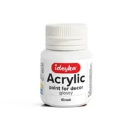 Farby i media malarskie - Ideyka Farba akrylowa biała 20ml - miniaturka - grafika 1