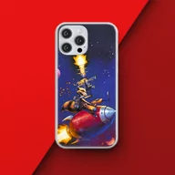 Etui i futerały do telefonów - Etui Rocket 007 Marvel Nadruk pełny Granatowy Producent: Xiaomi, Model: MI 11i/ REDMI K40/K40 PRO/POCO F3/ F3 PRO - miniaturka - grafika 1