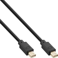 Kable komputerowe i do monitorów - Kabel InLine InLine® Mini DisplayPort 1.4 Cable M/M, black/gold, 1m - miniaturka - grafika 1
