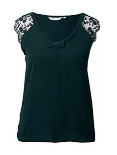 Koszulki i topy damskie - Naf Naf Damska koszulka Corazon Sm, czarny (Noir 625), XL - grafika 1