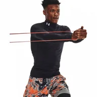 Koszulki sportowe męskie - Męski longsleeve treningowy termoaktywny UNDER ARMOUR UA CG Armour Comp Mock - czarny - miniaturka - grafika 1