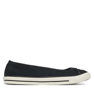 Trampki damskie - Baleriny Converse Chuck Taylor All Star Dainty Ballerina A16210C Czarny - miniaturka - grafika 1