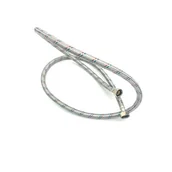 Węże elastyczne - Wężyk nierdzewny 1/2" x 1/2" 80 cm ww - miniaturka - grafika 1