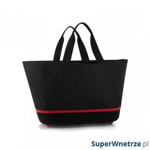 Koszyk Reisenthel Shoppingbasket black kod: RBE7003 + Sprawdź na SuperWnetrze.pl - Torby i wózki na zakupy - miniaturka - grafika 1