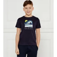 Koszulki dla chłopców - Guess T-shirt Regular Fit - miniaturka - grafika 1