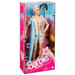 Lalka Barbie Mattel Ryan Gosling jako Ken (surfer outfit) HPJ97 - Lalki dla dziewczynek - miniaturka - grafika 1