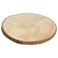 Tace i patery - Podstawka drewniana plaster drewna 30 cm - miniaturka - grafika 1