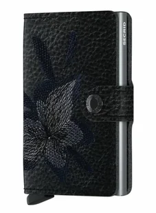 Portfel ochronny Miniwallet Secrid Stitch Linea - magnolia black - Portfele - miniaturka - grafika 1