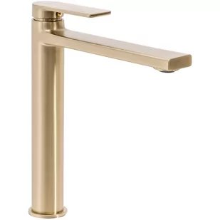 Bateria Umywalkowa Rea Verso Gold wysoka - Baterie umywalkowe - miniaturka - grafika 1