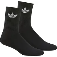 Skarpetki damskie - Adidas Cushioned Trefoil Mid-Cut Senior Skarpety (3-pak) - miniaturka - grafika 1