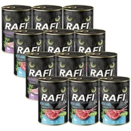 Mokra karma dla kotów - RAFI Cat Adult Sterilised Mix Smaków 12x400g - miniaturka - grafika 1