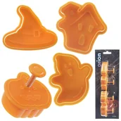 Formy do ciast - Wykrawacze do ciastek Halloween 4 szt. - miniaturka - grafika 1