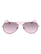 Okulary przeciwsłoneczne - Skechers Dziecięce okulary przeciwsłoneczne w kolorze fioletowo-jasnoróżowym - miniaturka - grafika 1