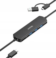 Huby USB - Unitek KVM Hub 10 Gbps – przełączanie między 2 hostami, 3×USB-A U1344ABK01 - miniaturka - grafika 1