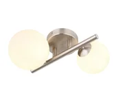 Lampy sufitowe - Globo 56140-2W - LED Żyrandol natynkowy RIHA 2xG9/3W/230V chrom - miniaturka - grafika 1
